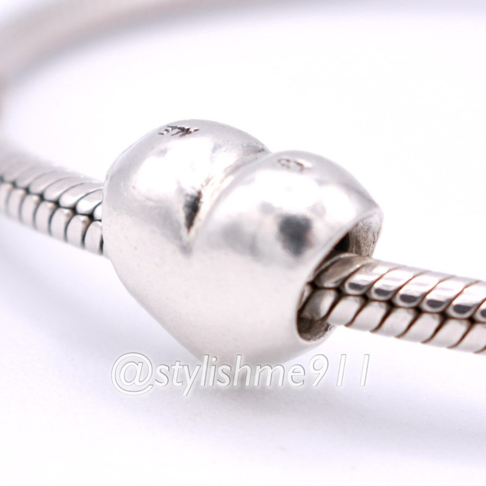 Authentic PANDORA Smooth Heart Charm - 790137